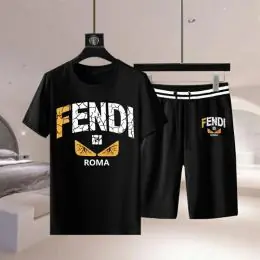 fendi survetements manches courtes pour homme s_1222607